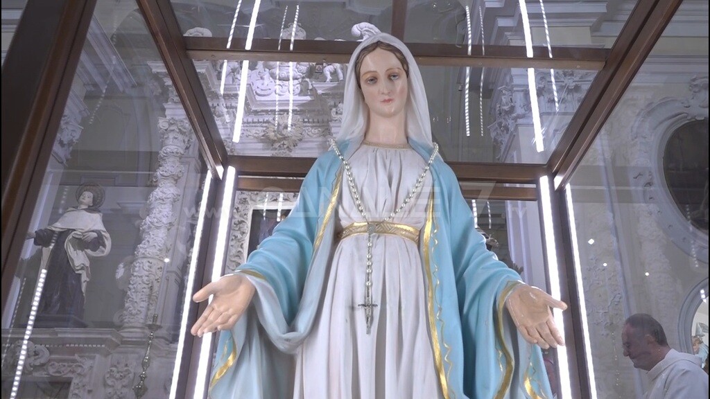 Canale 7 TV | La statua della Vergine della Medaglia Miracolosa arriva