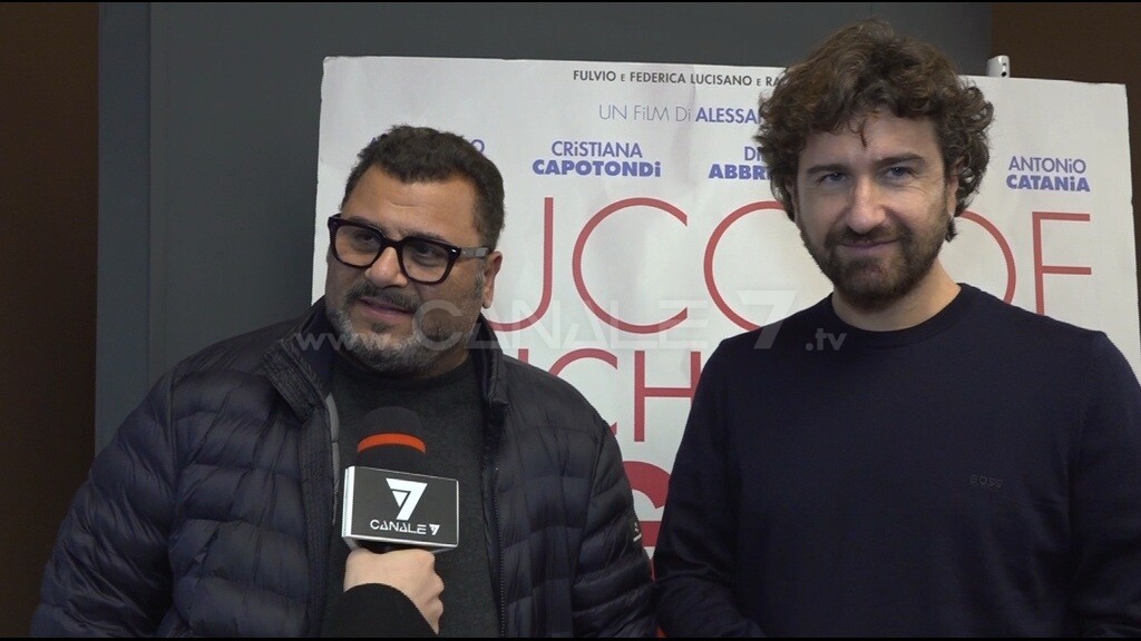Canale 7 TV Monopoli Siani e Friscia fanno visita al Red Carpet per la presentazione di
