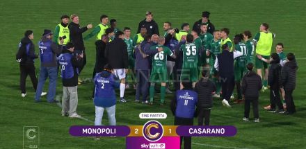 MONOPOLI-CASARANO 2-1: IL SERVIZIO