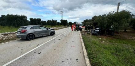 Incidente sulla Monopoli-Alberobello: coinvolti turisti