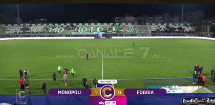 MONOPOLI - FOGGIA 1-0. HL